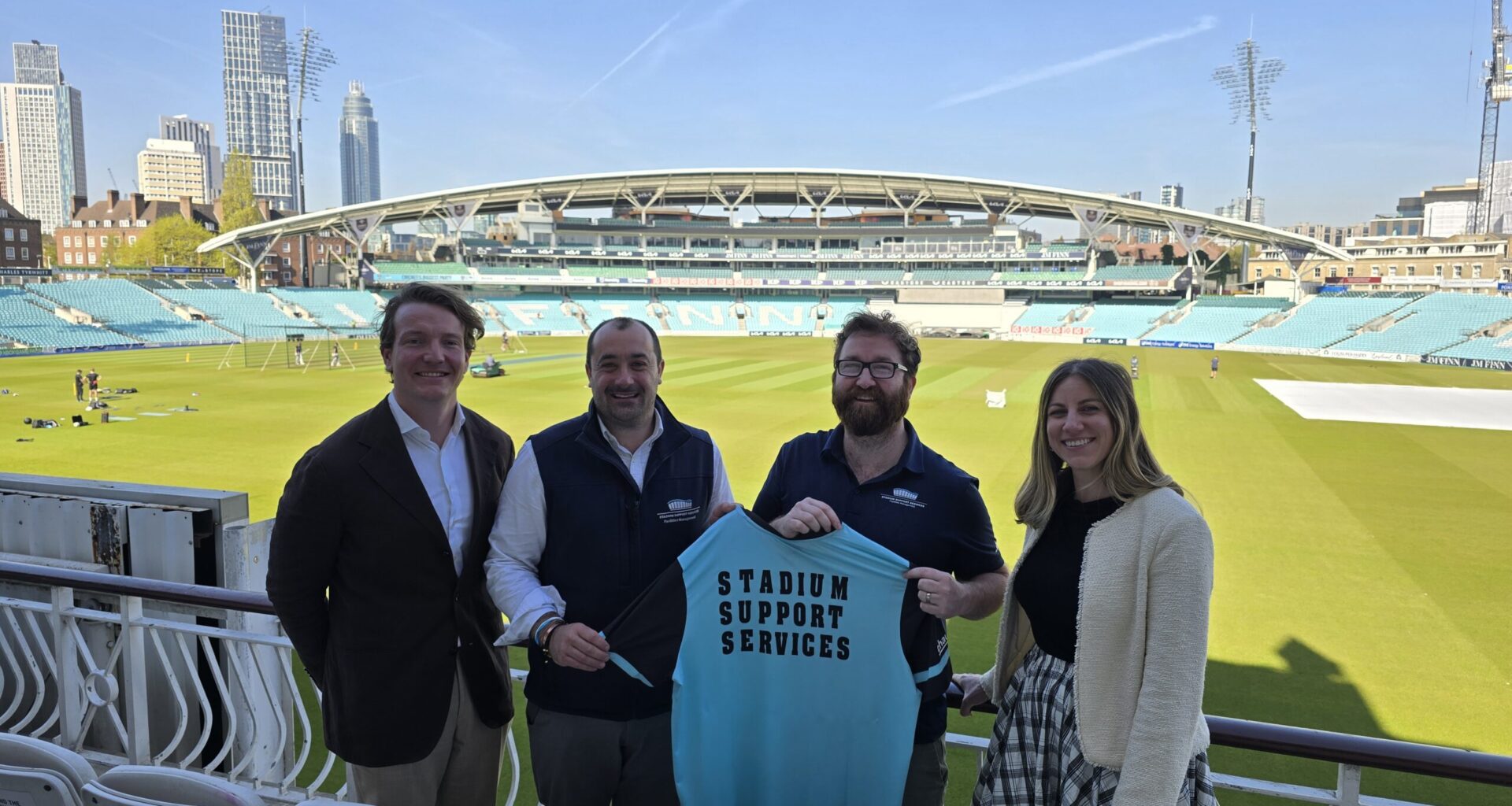 Surrey welcome Stadium Support Services as Official Projects Partner