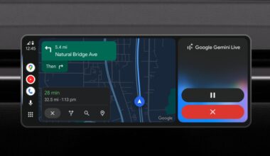 Android Auto Gemini 5 Gemini Live