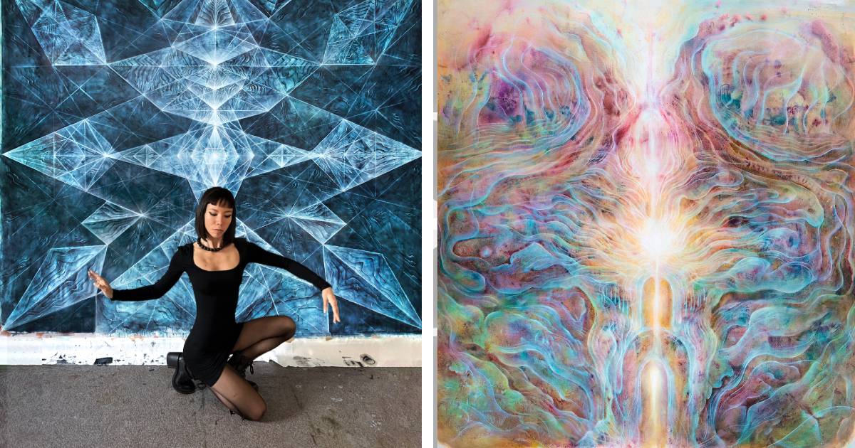 Immersive Paintings Using Meditation & Somatic Practice to Transform the Body