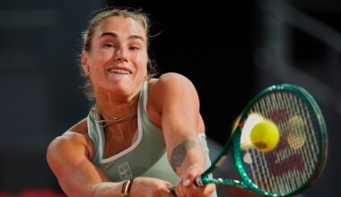 Sabalenka upset by Baptiste in Madrid Open quarterfinals