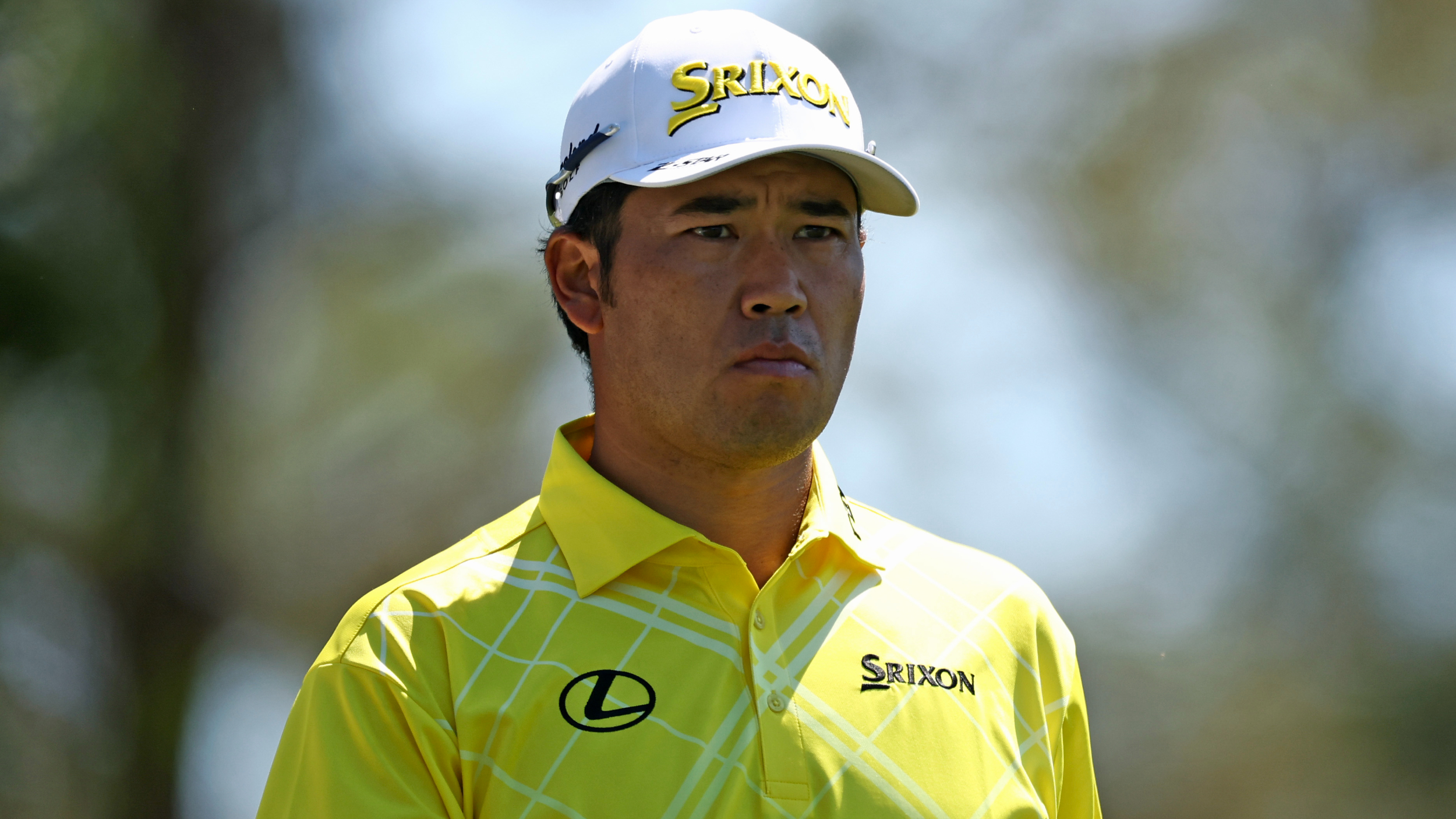 Hideki Matsuyama at The Masters