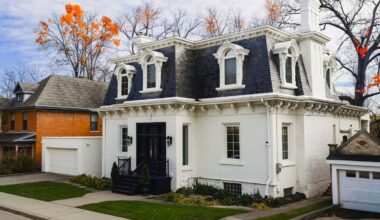 A Stratford manse redone in black and white