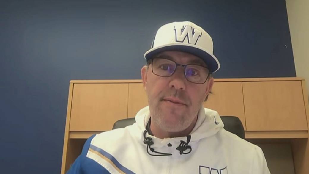 Click to play video: 'RAW: Blue Bombers Kyle Walters Interview – Apr. 29'