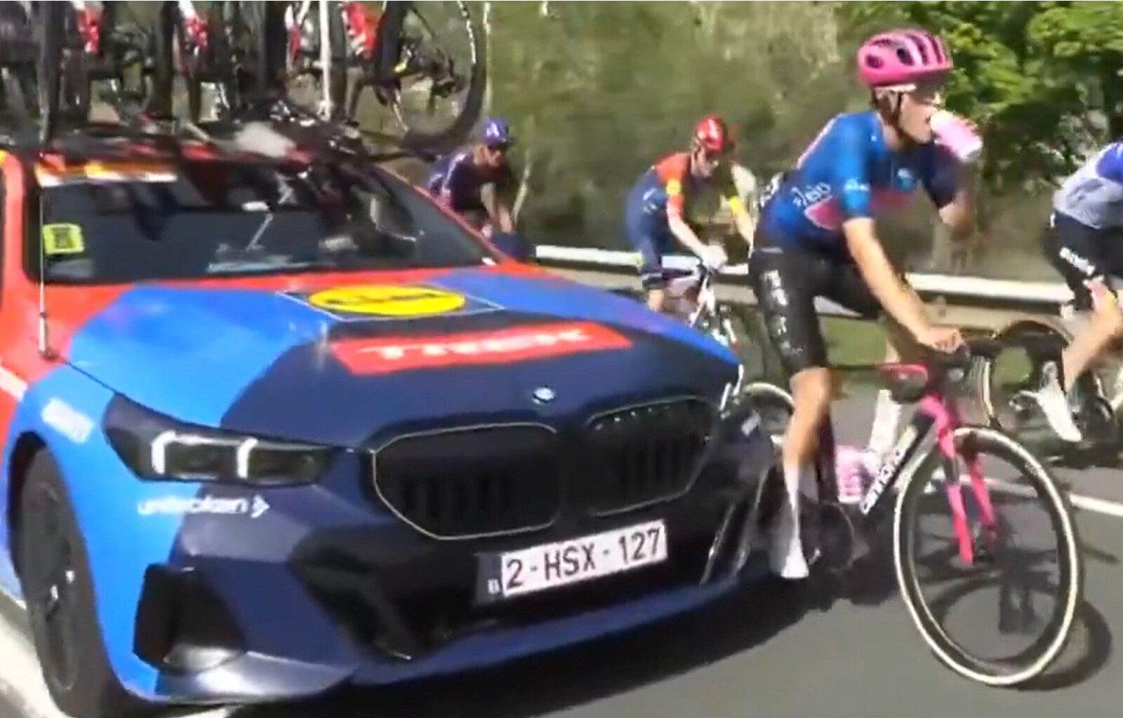 Lidl-Trek directeur sportif banned from Basque Country final stage