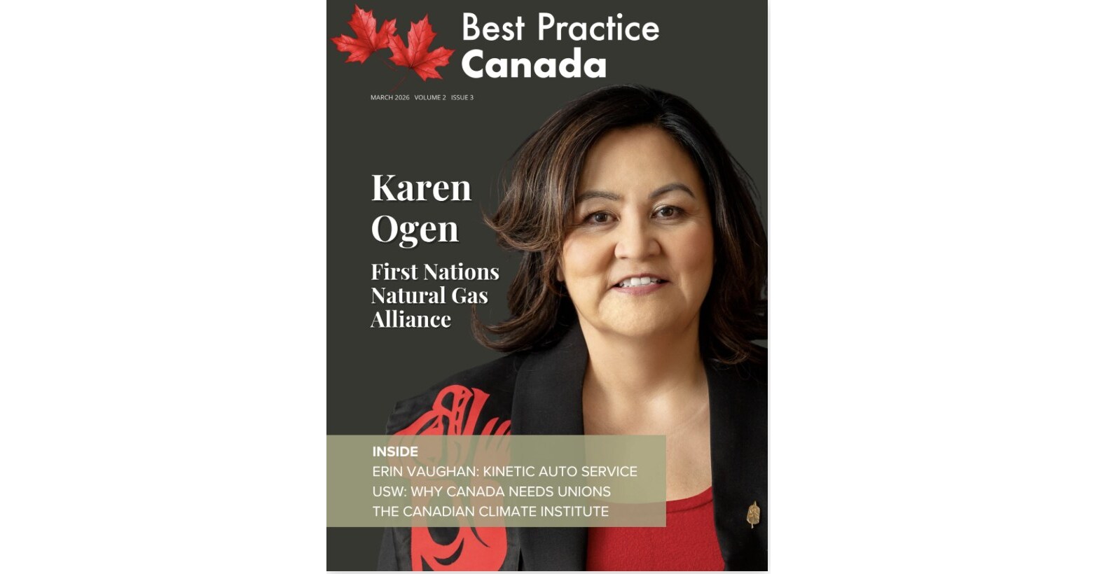 First Nations Natural Gas Alliance CEO Karen Ogen interviewed for Best Practice Canada