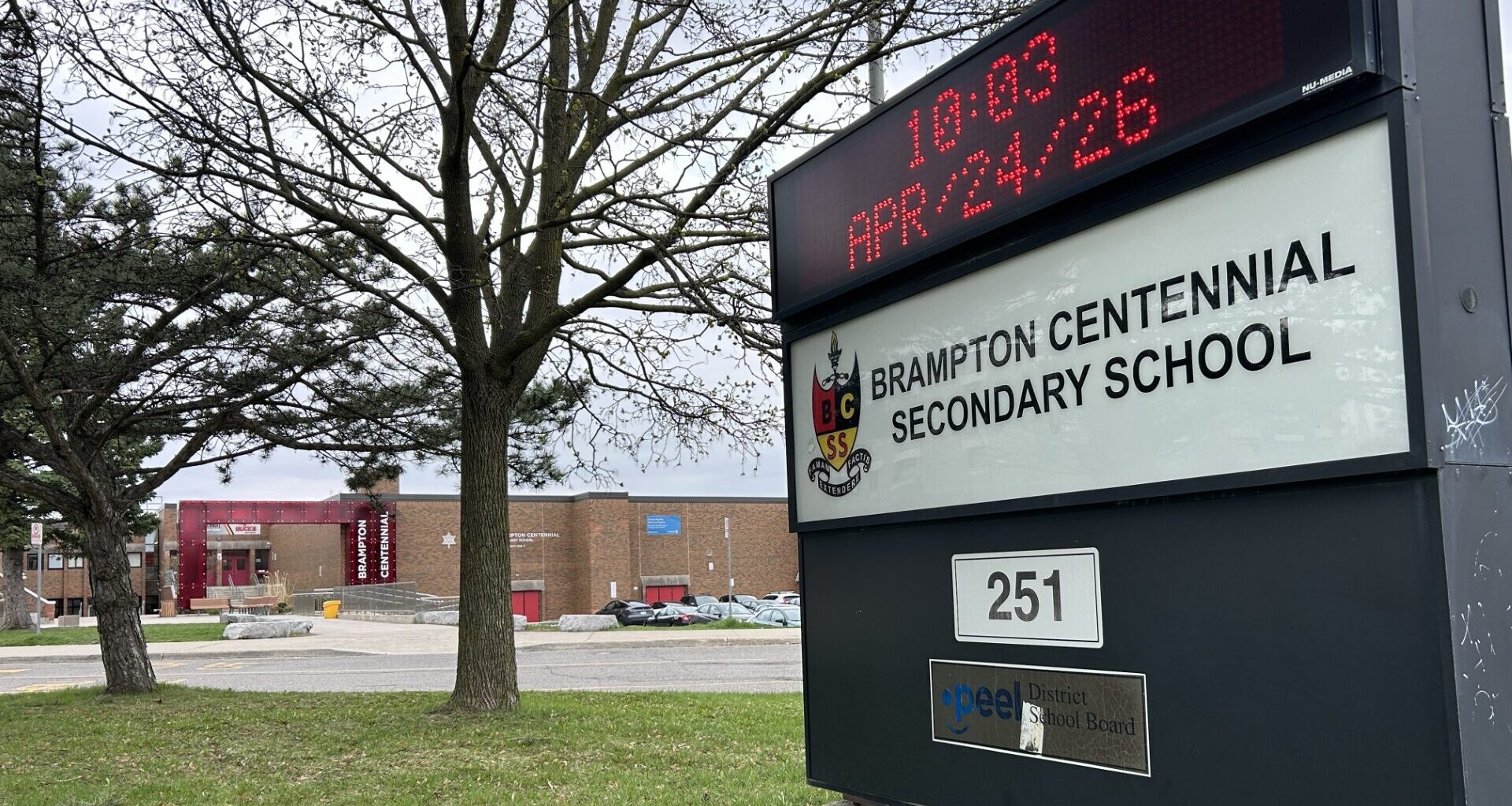 Teen stabbed inside Brampton Centennial high school