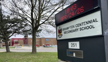 Teen stabbed inside Brampton Centennial high school