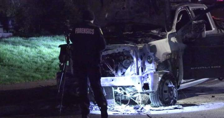 Peel police probing multiple tow truck arsons in Brampton - Toronto