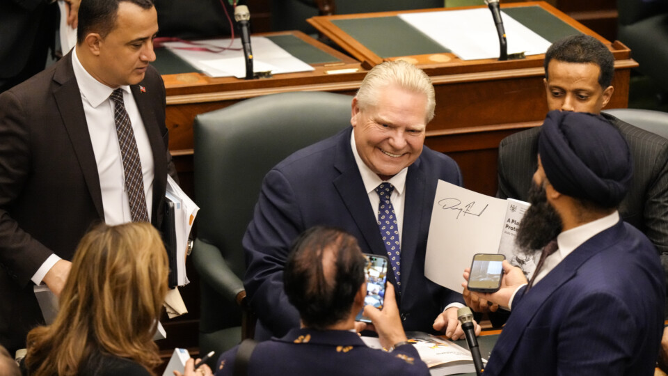 Doug Ford’s budget shows interest-on-debt spending outpacing health care, social services, education, justice