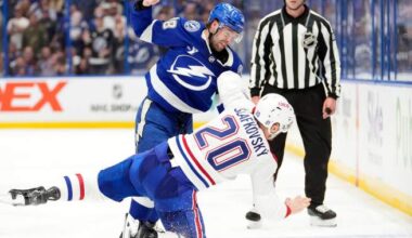Call of the Wilde: Canadiens finish Game 2 with 3-2 OT loss against Tampa Bay to even the series - Montreal