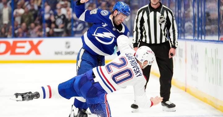 Call of the Wilde: Canadiens finish Game 2 with 3-2 OT loss against Tampa Bay to even the series - Montreal