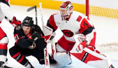 Senators eliminated by Hurricanes in four-game sweep