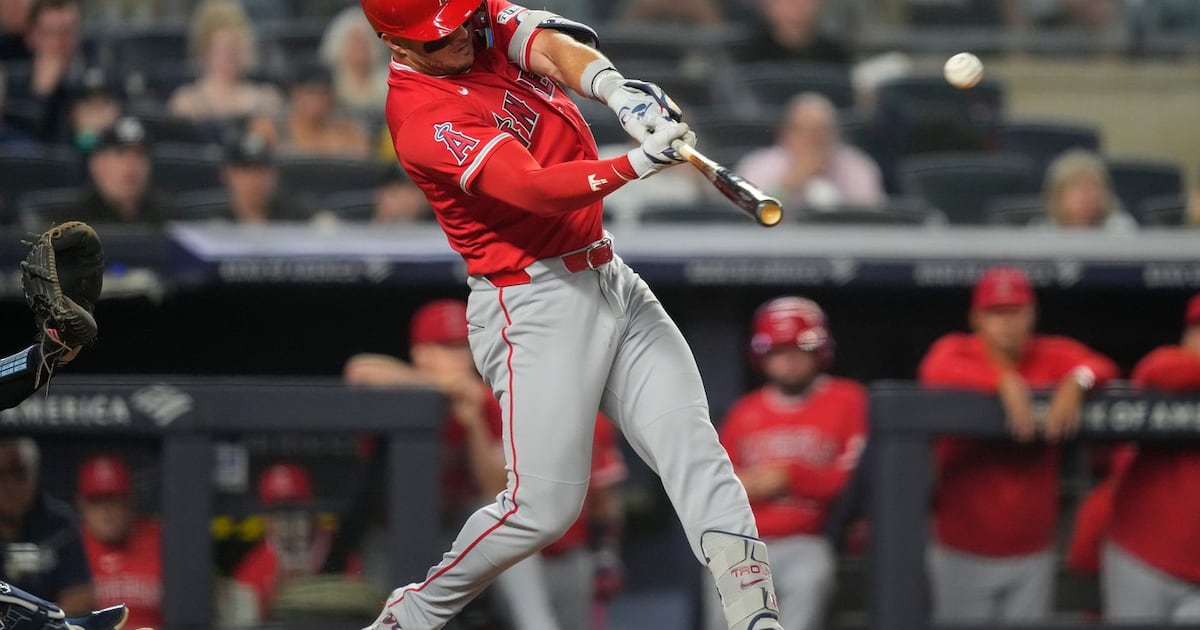 Mike Trout vs. Aaron Judge turns into starry slugfest of three-time MVPs