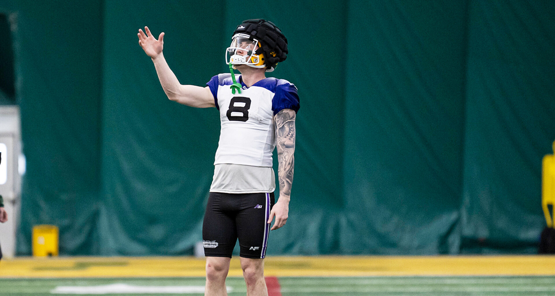 Which receivers, defensive back boosted their stock at the CFL Combine?