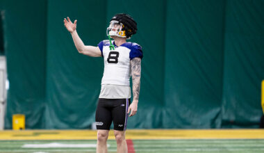 Which receivers, defensive back boosted their stock at the CFL Combine?