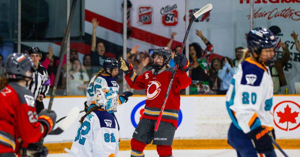 OTTAWA TAKES DOWN NEW YORK 5-1 AS RACE TOWARDS POSTSEASON CONTINUES | PWHL