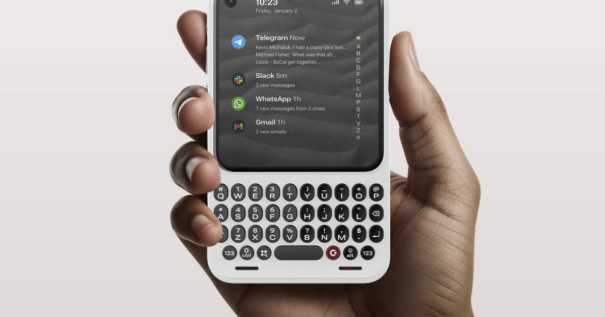 Clicks Communicator Phone Gets Big Update on When It Launches