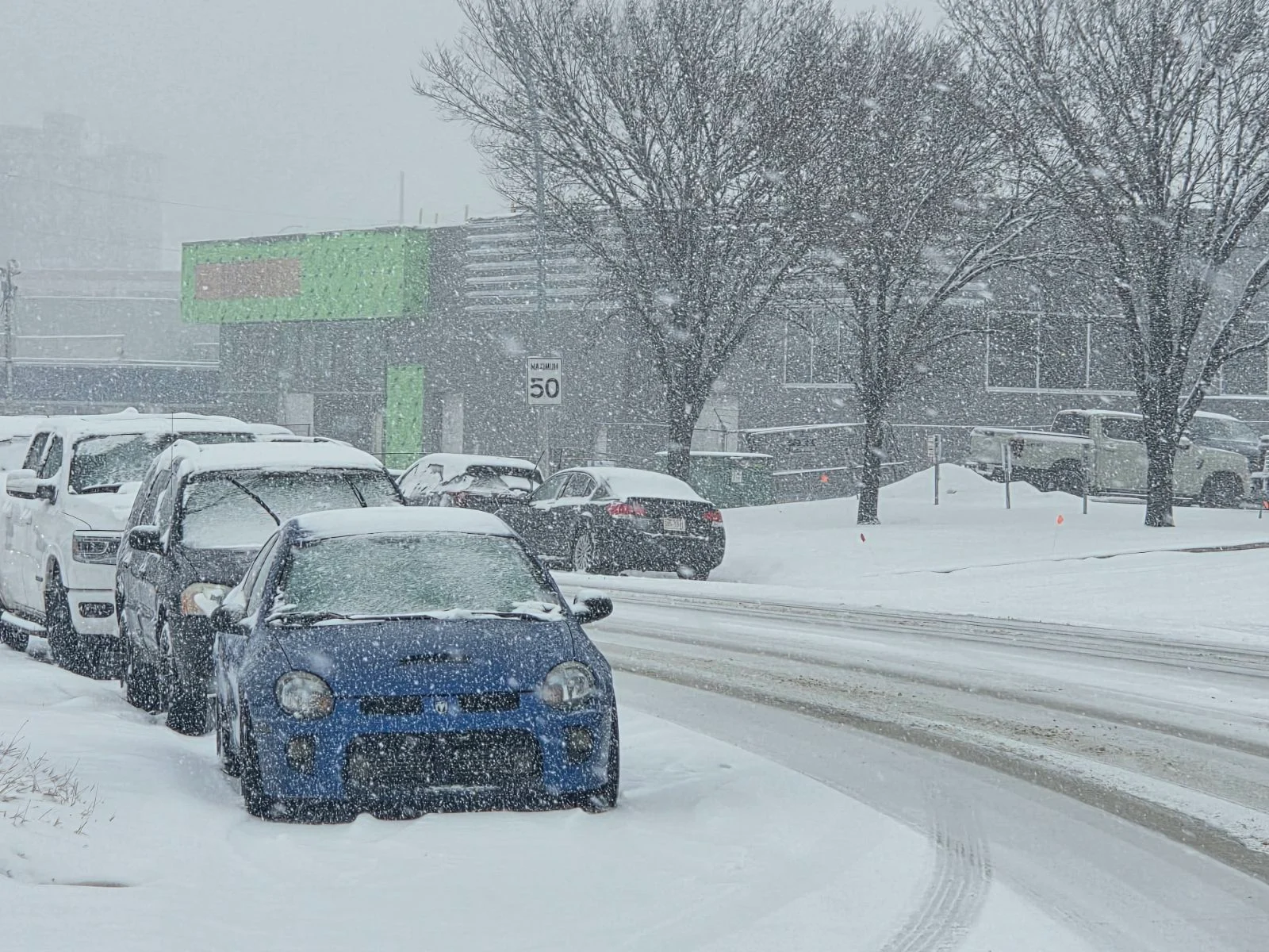 Connor ODonovan - Calgary snow - April 2