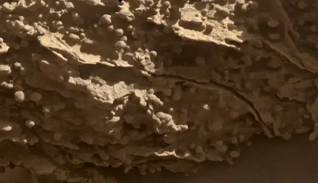 Curiosity Captured These Pea Sized Martian Nodules
