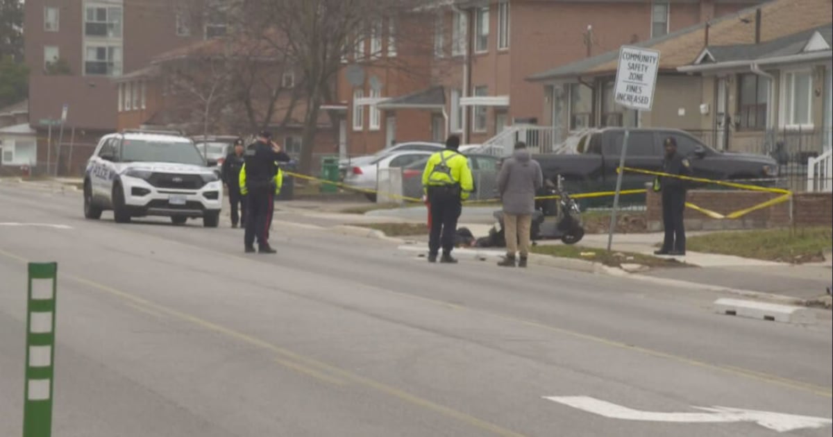 Brampton street closed due to scooter accident