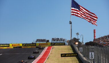 On which circuits has Formula 1 raced in the United States throughout its history?