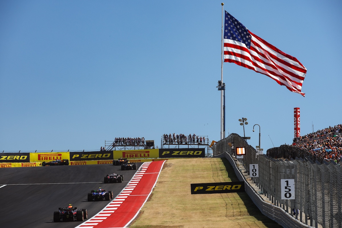 On which circuits has Formula 1 raced in the United States throughout its history?