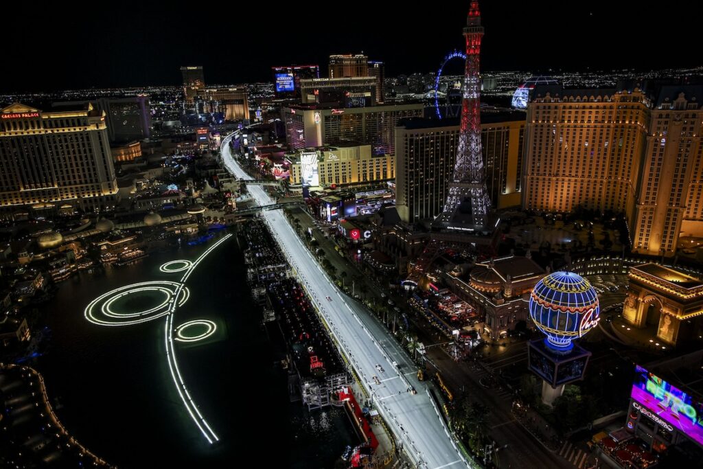 Formula 1 now races on the Las Vegas Strip.