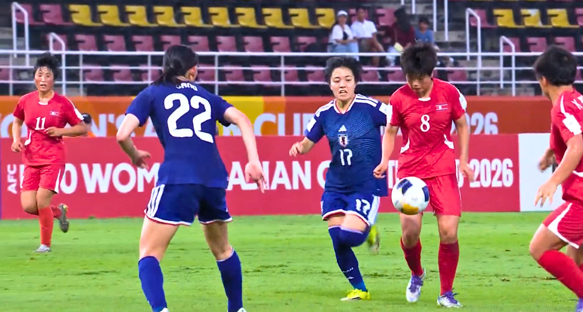 North Korea’s soccer team loses to nemesis Japan in U-20 Women’s Asian Cup final