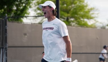 The top four seeds advance at the SoCon Men’s Tennis Championship