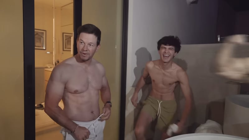 Mark Wahlberg details his workout routine and showcases his physique in a new YouTube series. In the first episode, he worked out with YouTuber Brent Rivera.