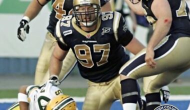 Bombers legend Doug Brown inducted into B.C. Sports Hall of Fame