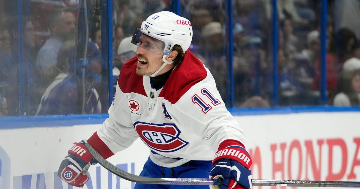 Montreal Canadiens' Brendan Gallagher goes from press box to blue paint in Game 5 win: 'That's Gally'