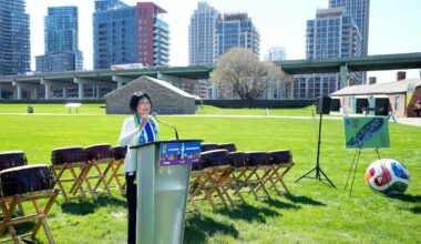 Toronto Mayor Olivia Chow makes open pitch to sponsors for World Cup fan festival