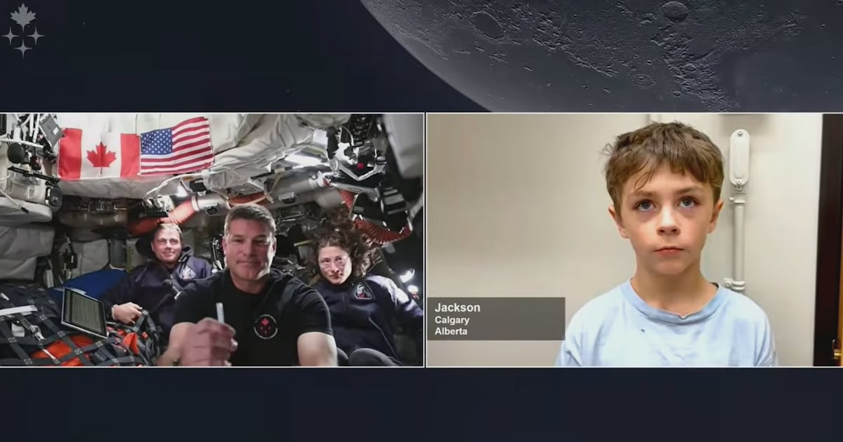 Canadian astronaut Jeremy Hansen answers Calgary student’s question from space - CTV News