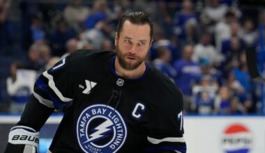 Lightning D Hedman (personal) skating, remains unavailable ahead of Game 1 vs. Habs