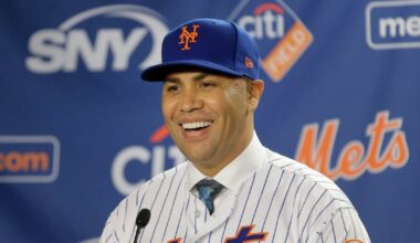 New York Mets to retire HOF inductee Carlos Beltrán’s No. 15 in ceremony on Sept. 19