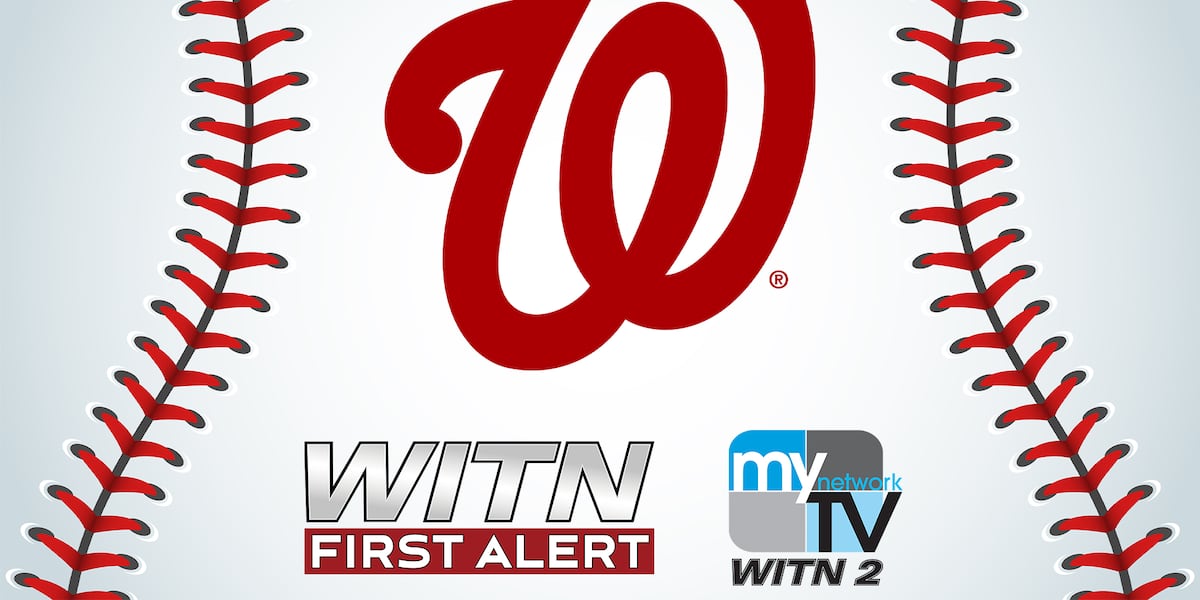 Catch 10 Washington Nationals MLB baseball games on WITN and WITN 7.2