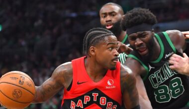 Second-year guard Jamal Shead model of consistency for playoff-bounce Toronto Raptors