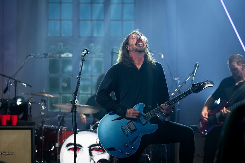 Other Voices presents Foo Fighters: Dave Grohl and co. Photograph: Johnny Savage/RTÉ