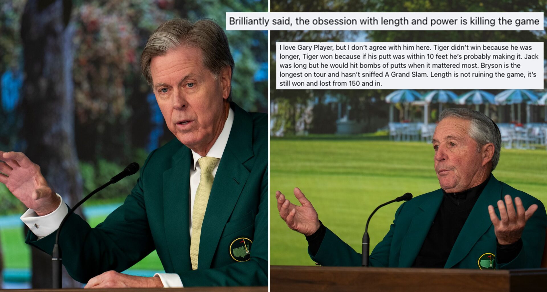 From 'Absolute Nonsense' To 'Killing The Game' - Golf's Rollback Debate Reignited At The Masters