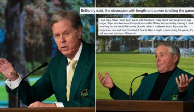 From 'Absolute Nonsense' To 'Killing The Game' - Golf's Rollback Debate Reignited At The Masters