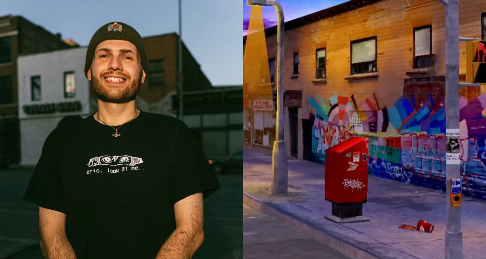 Self-taught animator goes viral for turning Toronto streets into retro video game-style landscapes