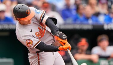 Coby Mayo hits another three-run homer as Baltimore Orioles take series against Kansas City Royals