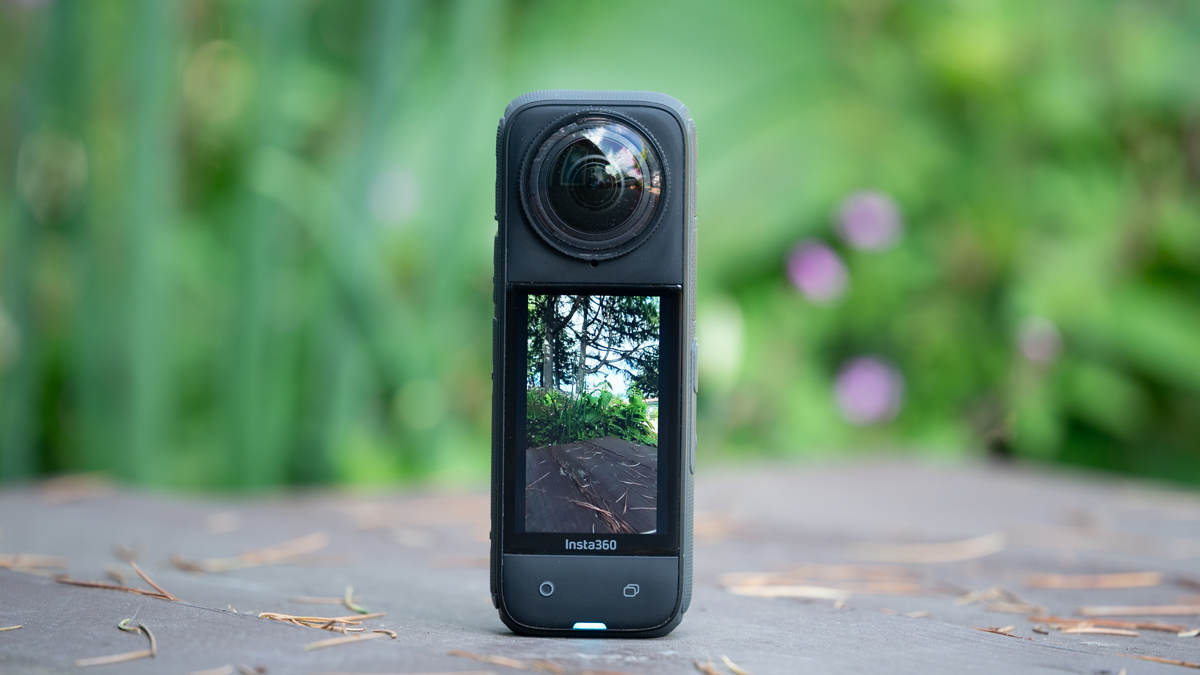 The Insta360 X4 in operation