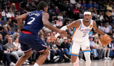 Reigning MVP Shai Gilgeous-Alexander and the Oklahoma City Thunder begin their quest for a repeat against the Phoenix Suns