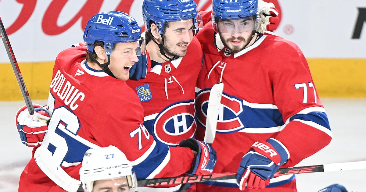 Kirby Dach, Montreal Canadiens' linemates shine in Game 3 win after fielding harsh criticism