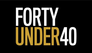 Here are the Forty Under 40 recipients for 2026