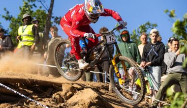 Finn Iles opens 2026 with podium at iXS European Downhill Cup