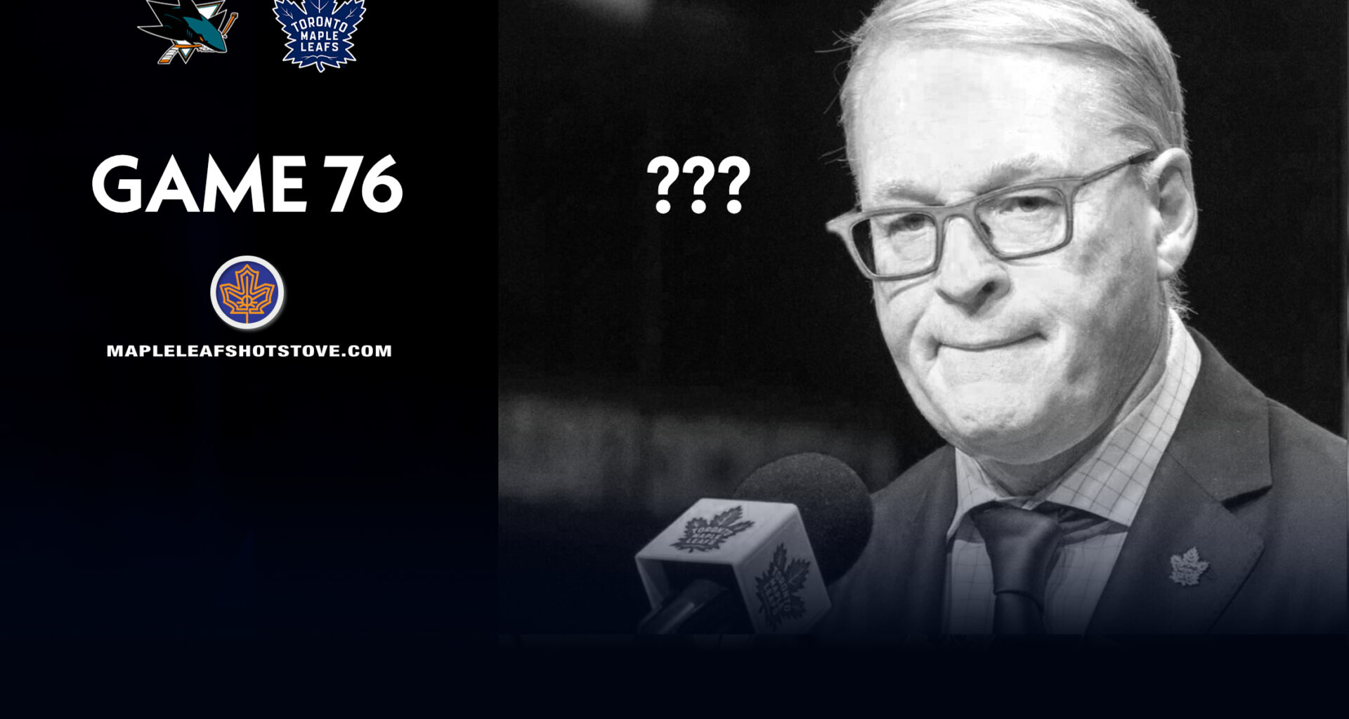 Toronto Maple Leafs vs. San Jose Sharks – Game #76 Projected Lines, Preview & TV Info