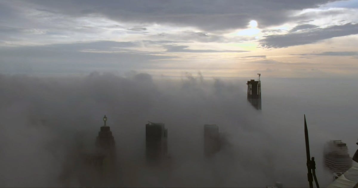 Rain, fog in the forecast